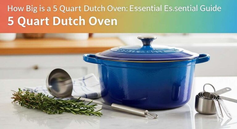 How Big is a 5 Quart Dutch Oven