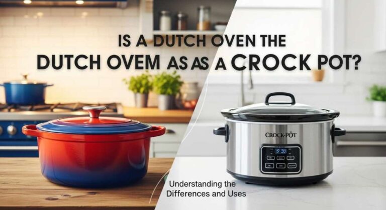 Is a Dutch Oven the Same As a Crock Pot