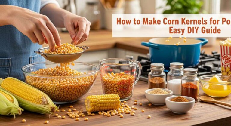 How to Make Corn Kernels for Popcorn