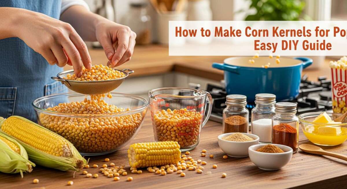 How to Make Corn Kernels for Popcorn: Easy DIY Guide