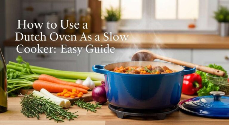 How to Use a Dutch Oven As a Slow Cooker