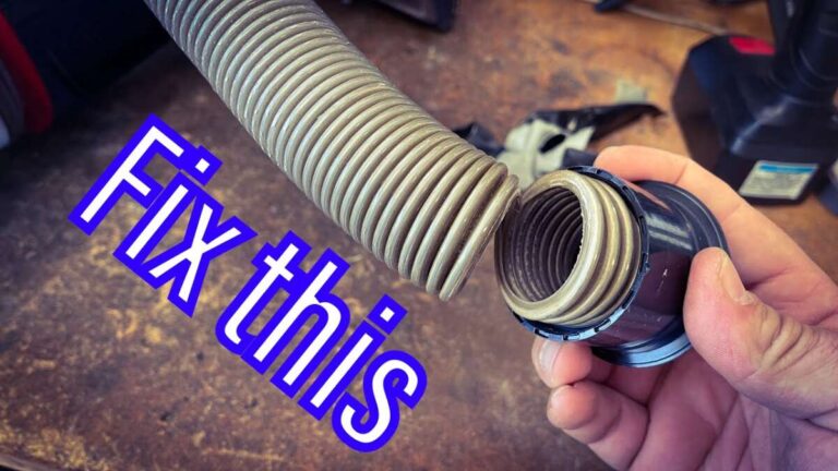 How To Repair Vacuum Cleaner Hose