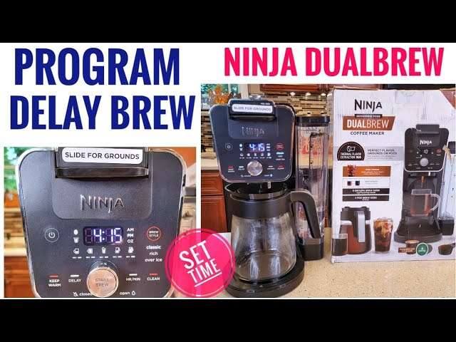 How To Set Clock On Ninja Dual Brew Coffee Maker: Quick Fix