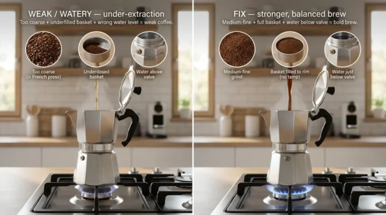 How To Fix Weak Coffee Coming From Coffee Maker