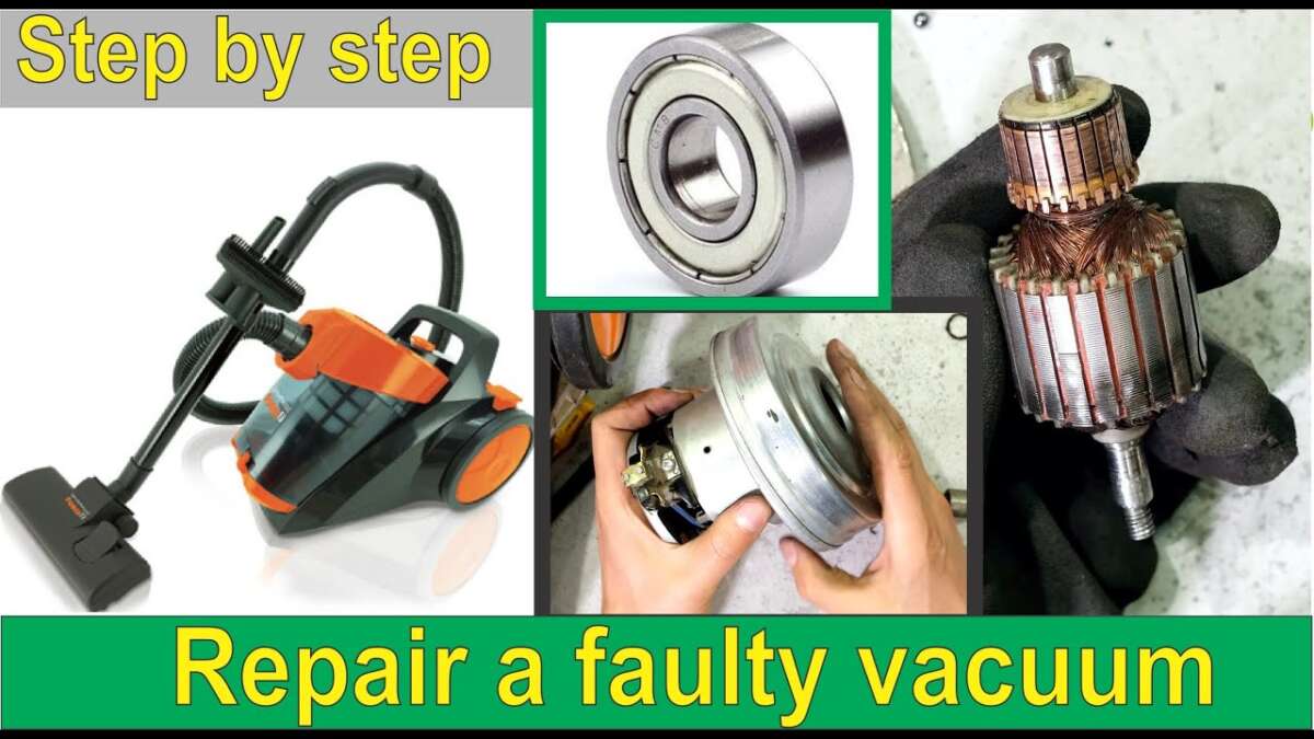 How To Rebuild Vacuum Cleaner Motor Step By Step: Quick Fix