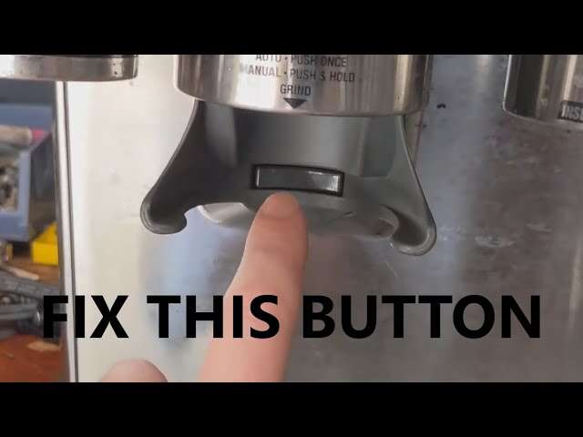How To Repair Coffee Maker Switch Not Responding