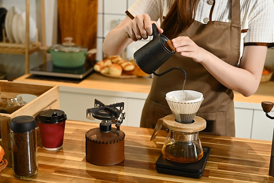 How To Make Coffee Using Cloth Filter Trad. Method