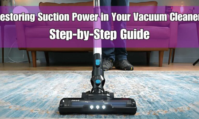 How To Fix Vacuum Cleaner Air Pathway Blockage Completely