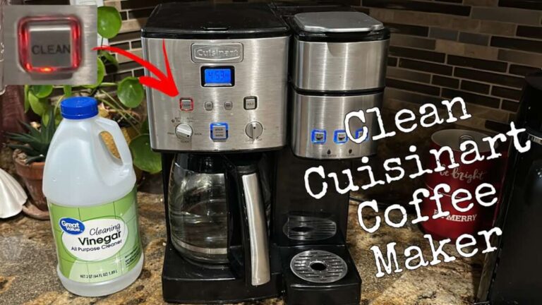 How To Clean Cuisinart Dual Coffee Maker