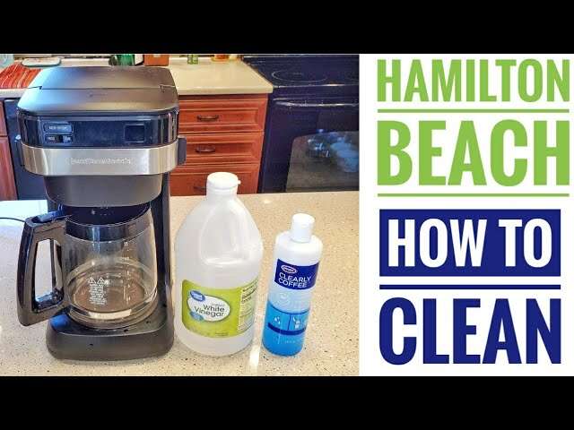 How To Clean Hamilton Beach Coffee Maker: Easy Guide