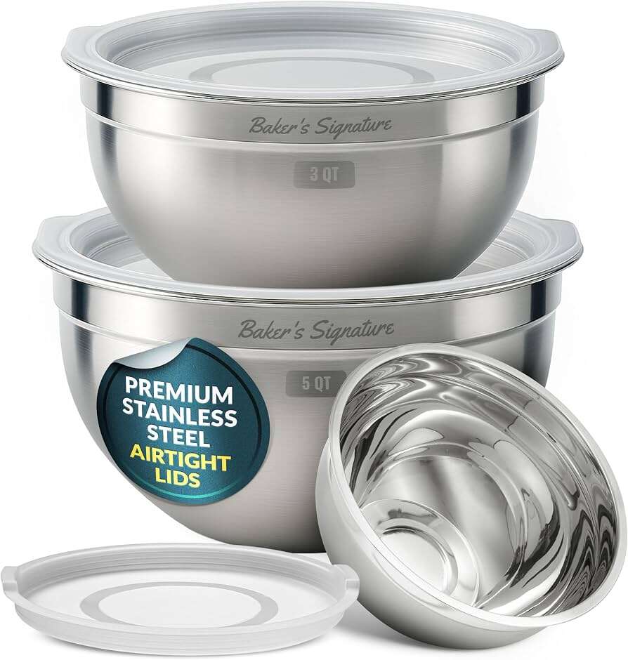 Why Use Stainless Steel Mixing Bowls