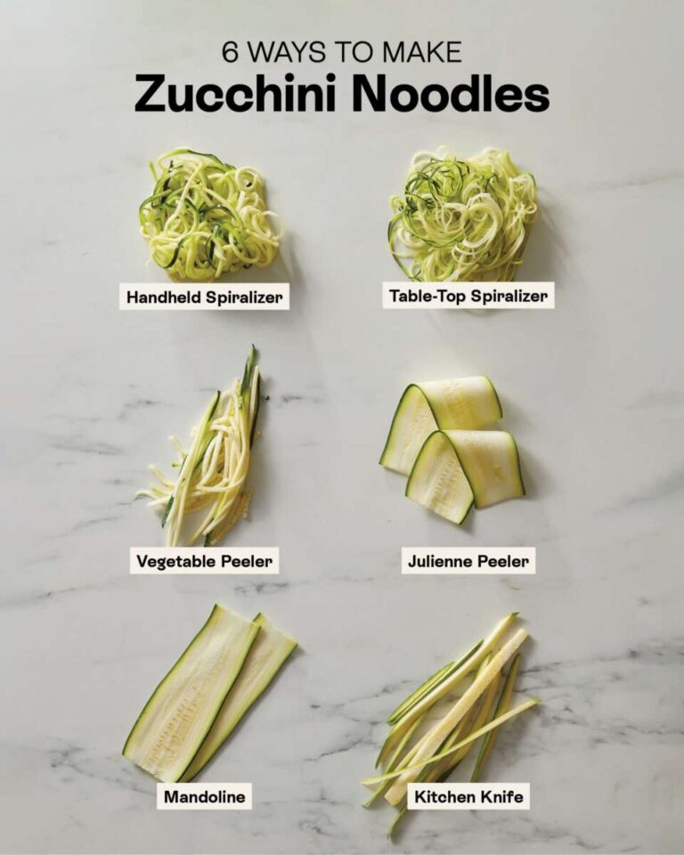 Can You Spiralize Zucchini With An Apple Peeler