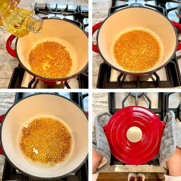 How To Make Popcorn In A Saucepan