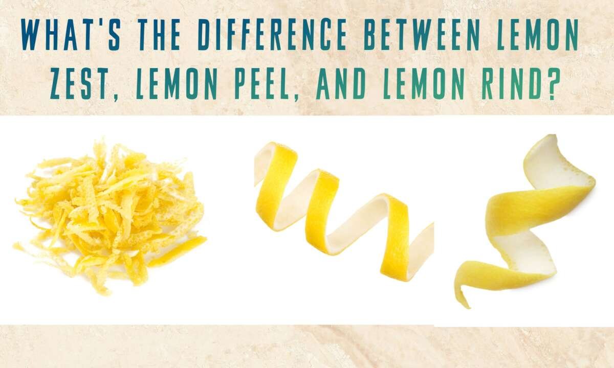 How Much Lemon Peel For Lemon Zest