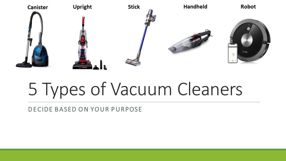 How Many Types Of Vacuum Cleaner